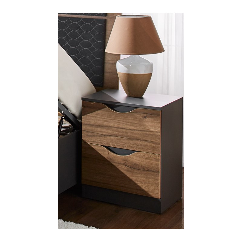 HAPPA éjjeli szekrény – modern, praktikus hálószobai tároló