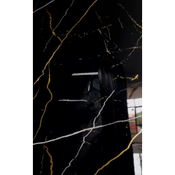 Márvány PVC Fekete arany