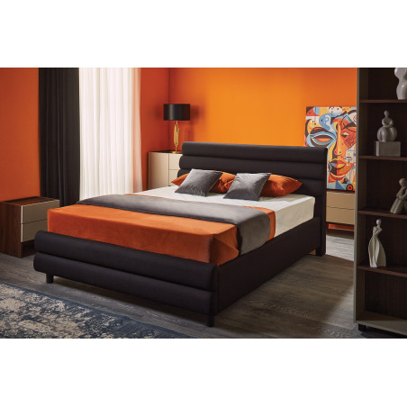 MOZKO kárpitozott franciaágy