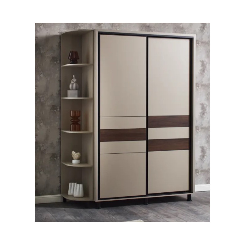 CARLIST gardrób – Tolóajtós, modern gardróbszekrény több méretben | Lakasform