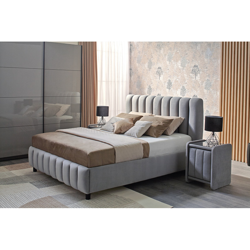 CANFY kárpitozott éjjeliszekrény – Modern hálószobai bútor | Lakásform.hu