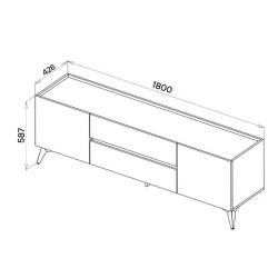 Modern TV-állvány – Megfizethető prémium nappali bútor | Lakásform.hu