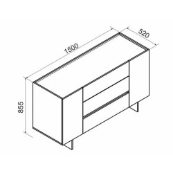 Modern komód – Megfizethető prémium nappali és hálószobai bútor | Lakásform.hu