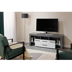 Modern TV-állvány LED opcióval – Megfizethető prémium nappali bútor | Lakásform.hu