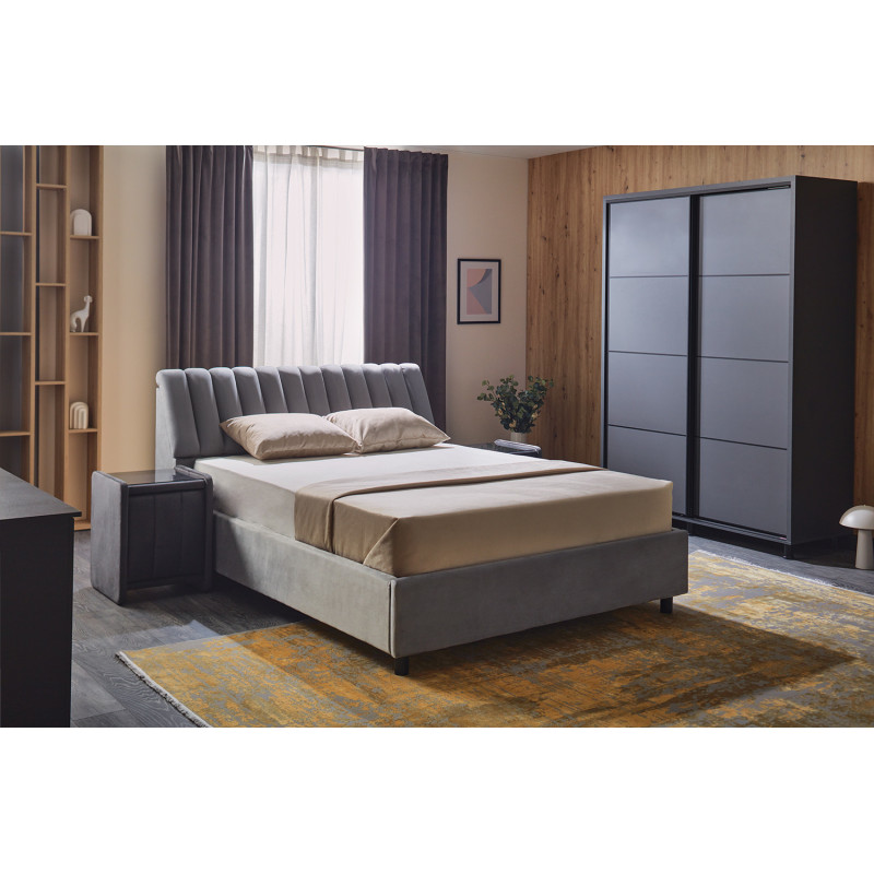 BERMEN kárpitozott ágy – Prémium design és extra tároló | Lakásform.hu