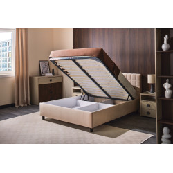 CAROL kárpitozott ágy – Megfizethető prémium hálószobai bútor | Lakásform.hu