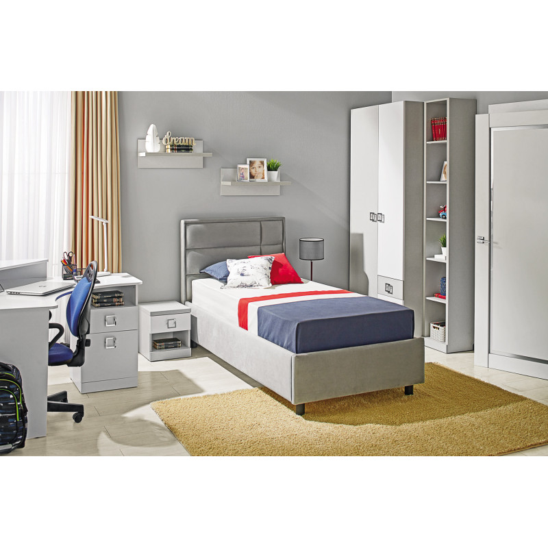 MIGO 90 cm kárpitozott ágy – Modern és kényelmes hálószobai bútor | Lakásform.hu