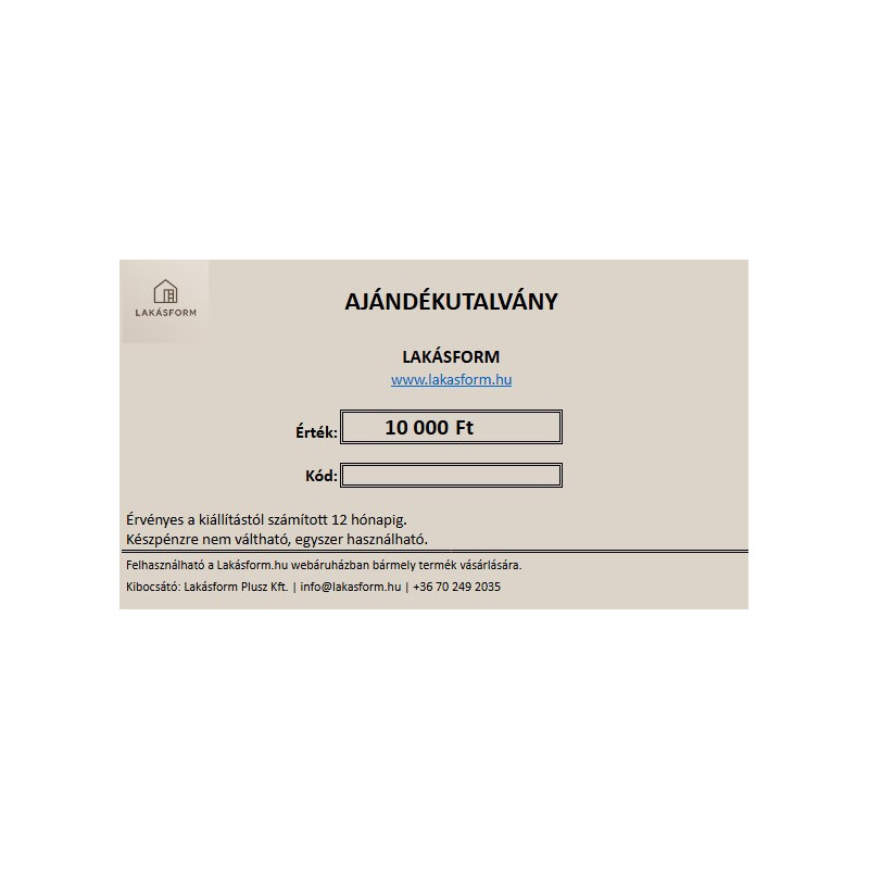 Bútor ajándékutalvány – tökéletes ajándék bármilyen alkalomra