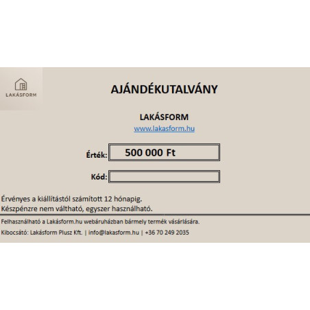 Bútor vásárlás ajándékutalvány – tökéletes ajándék bármilyen alkalomra