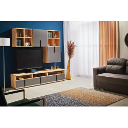 TEDU TV-komód 1,2 m – Modern nappali bútor | Lakásform.hu