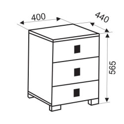 ASCOR mini komód – Praktikus kompakt tároló | Lakásform